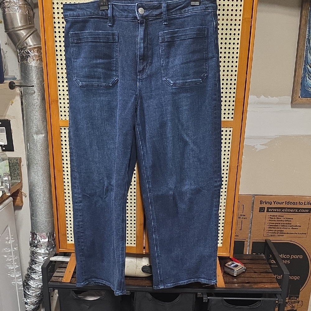 Women's Bella Dark Blue Denim Jeans